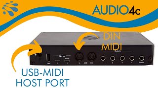 AUDIO4c: Making MIDI Connections