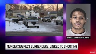 Man wanted in connection to murder surrenders to El Paso County Sheriff's Office