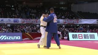 TAKAGI Kaihan JPN -  ROMANYUK Oleksandr UKR.  -100 kg. Grand Slam Tokyo 2014