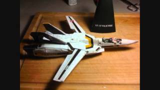 Video Papercraft Valkyrie VF S1 Skull_0001