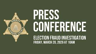 Election Fraud Investigation Press Conference