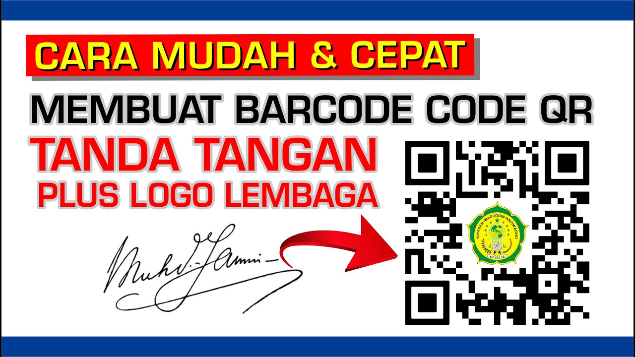 Tanda Tangan Elektronik Barcode - Homecare24