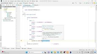 PROJECT 1 CALCULATOR SYSTEM USING OBJECT ORIENTED PROGRAMMING (OOP)