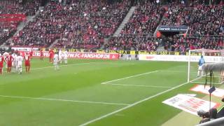 1.FC Köln:FSV Mainz 05 (4:2) Das 2 zu 1 von Milivoje Novakovic HD