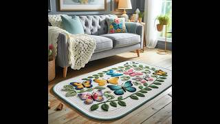 nice carpet #knitted #crochet #knittingmodels #design