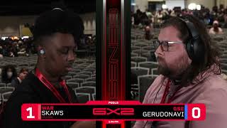 WAR | Skaws (Toon Link) vs GSE | GERUDONAVI (Bayonetta) - Pools - ULTIMATE SINGLES | GX2