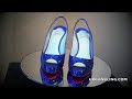 urban bling christian louboutin bermuda blue no prive strass