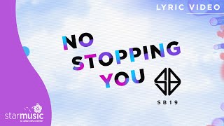 No Stopping You - SB19 (Lyrics) | From \