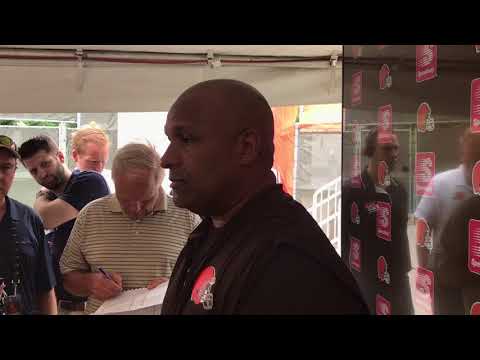 Hue Jackson on Duke Johnson's recent contract extension Hue Jackson on Duke Johnson's recent contract extension