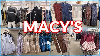 MACY'S EVENING DRESSES FORMAL GOWNS PROM DRESSES SHOP WITH ME