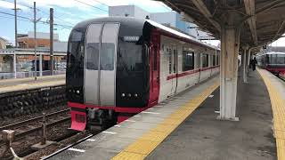 名鉄岐阜行き　新木曽川発車