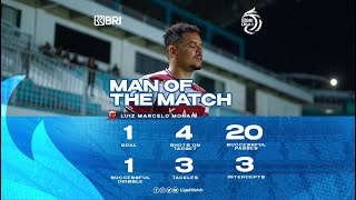 Man Of The Match | PSM Makassar vs Madura United FC | Luiz Marcelo Morais