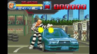 GBA Final Fight One [Zero Cody, Rapid On] (Break Car Bonus Stage)