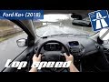 Ford Ka+ (2018) on German Autobahn - POV Top Speed Drive