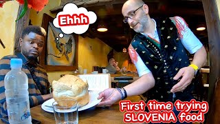 First Time Trying TRADITIONAL SLOVENIAN Food 🥘 🇸🇮