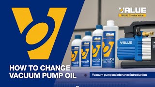 how to change Vacuum pump oil？