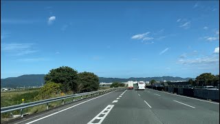 トラックでのドライブ気分を味わってみらんね　空島か⁉️ 空島のような雲　AM9：30頃　高速道路　みやま柳川〜久留米　トラック車載動画　友達1000人できるかな