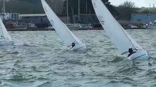 Bembridge Illusions - Spring Plate 2024 - Start of Race 1  - Saturday 23rd  March