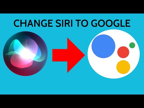 Switch Siri to Google Assistant on iOS 2023!
