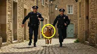 Polizei jagt ihn durch die Straßen – doch was der Hund dann tut, schockiert ALLE!