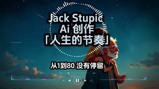 ［JackStupic Ai 创作］「人生的节奏」人生的节奏不停的跳动，岁月的痕迹在脑海中闪动，从一到八十没有停留，每一步都唱出自己的节奏