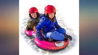 Flexible Flyer Inflatable Snow Tube. 1-2 Person Double Sled for Kids \u0026 Adults review