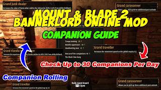 Bannerlord Online Mod | Companion Guide
