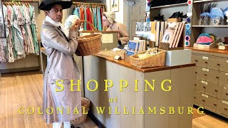 SHOPPING AT COLONIAL WILLIAMSBURG - with Rajiv Surendra