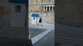 Spectacular Parade #greek Change of Guards at Hellenic Parliament, #athens  #travel #exploregreece