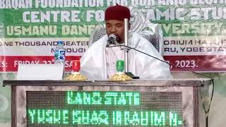 Goni Yusuf Ishaq , Kano, Qira'at,  At National Qur'anic Musabaqa Yobe.