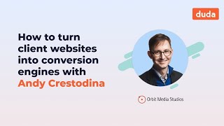 Duda x Andy Crestodina: How to turn client websites into conversion engines