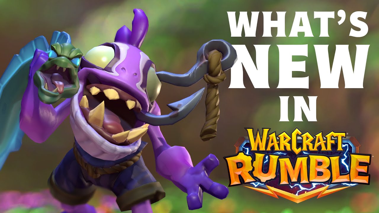 New Warcraft Rumble Update Dungeons Campaigns Pvp More Youtube