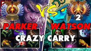 PARKER (MONKEY KING) Mid vs WATSON (MORPHLING) Carry - Epic Battle Of Pro Dota 2 Players - Z Dota 2