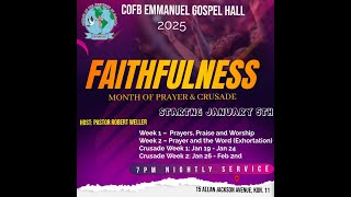 COFB EMMANUEL GOSPEL HALL CRUSADE I WEEK 2 I NIGHT 9