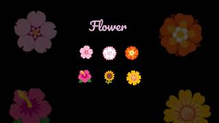 Flower emojis