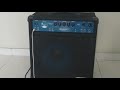 Ashdown Electric Blue 130 sound test after fix