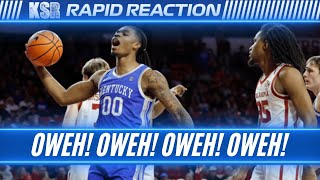 Otega Oweh TAKES OVER to lead Kentucky past Oklahoma | Rapid Reaction