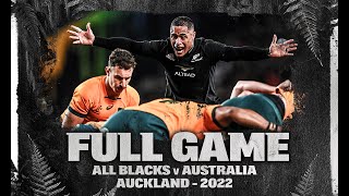 FULL GAME: All Blacks v Australia (2022 - Auckland)