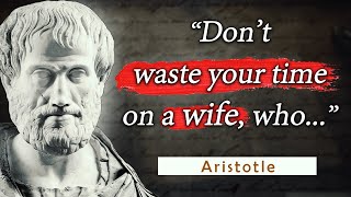 Aristotle's Quotes That You Must Know Before You Regret Or Die