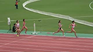 【江藤咲、決勝進出！】2022 西日本インカレ 女子800m準決勝3組