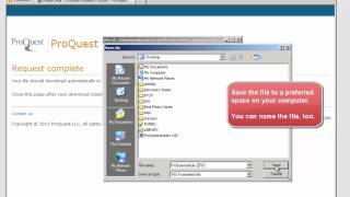 Proquest export into EndNote Web.mp4
