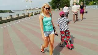 Vlog Mister Amirkin... Summer time. Прогулка с самокатом