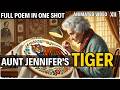 Aunt Jennifer's Tiger class 12 | animated video | one shot | in hindi| by Adrienne rich | Rahul