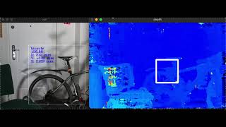 DepthAI Code Sample - RGB & TinyYolo with spatial data