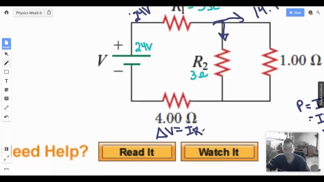 How To Find Power Delivered To Each Resistor