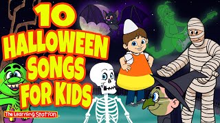 10 Halloween Songs For Kids ♫ Halloween Songs For Children ♫ Kids Songs by The Learning Station
