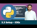 3.3 Setup - IDEs | Python in Sinhala