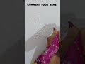 ragini name glitter calligraphy trending drawing viralshort viralfeed instashorts snapchat art diy