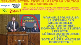 Eduskunnan Täysistunto 25.2 2025 linkki Sote-palvelualan liikevaihdoltaan suurimmat yritykset