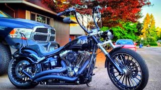 Harley Davidson V Rod Custom bike